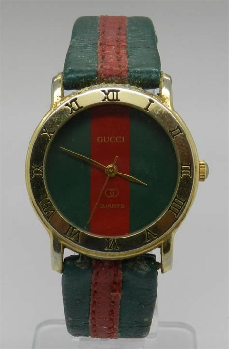 ebay gucci watch mens|men used vintage gucci watch.